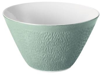 Salad bowl turquoise conical shape - Raynaud